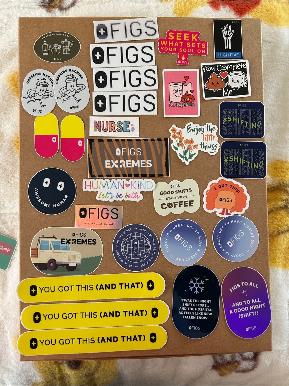 Figs/Healthcare 42 Stickers